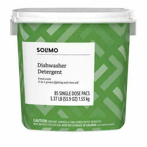 Solimo Dishwasher Detergent Pacs